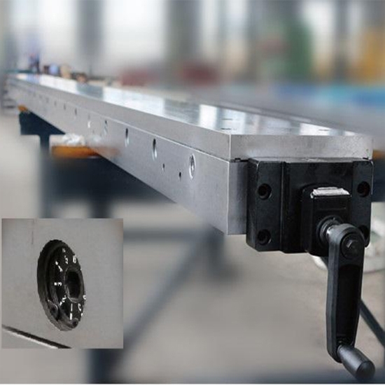 Precision Crowning Table Tooling For Hydraulic Press Brake By Motor