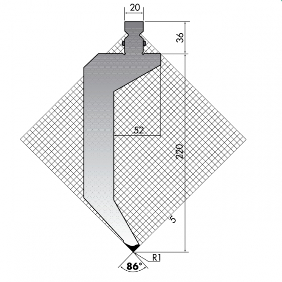 Precision Wila Style Press Brake Punch / Bending Tools Supplier,Factory