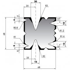 press brake 4v dies