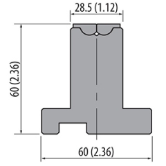 Press brake rolla-v dies